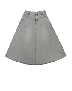 Ropa Exterior de Moda para Mujer, Falda Maxi Vaquera Personalizable, Ropa Casual de Algodón Transpirable de Alta Calidad para Mujer - Product Image 1