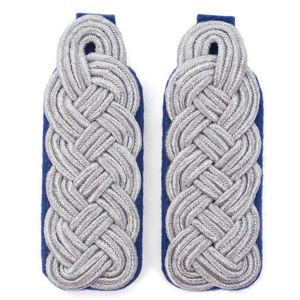 Épaulettes de cérémonie professionnelles personnalisées en toile brodée de haute qualité pour uniformes, vente en gros - Product Image 2