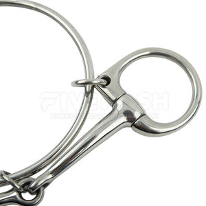 Mors à cheval de qualité supérieure, finition lisse, confortables pour l'équitation quotidienne - Product Image 4