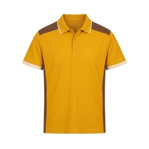 เสื้อโปโลสำนักงานผู้ชาย ขายส่ง ผ้าฝ้ายปิเก้ แขนสั้น รับผลิตแบรนด์ส่วนตัว สำหรับผู้ซื้อขายส่งในสหรัฐอเมริกา - Product Image 2