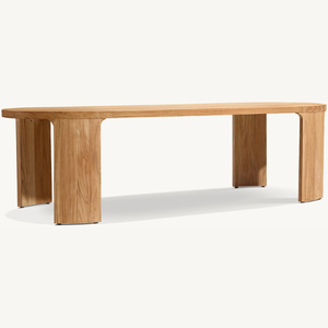 โต๊ะยาวลดราคาพิเศษ สไตล์โมเดิร์น ขนาดปรับแต่งได้ สำหรับร้านอาหารกลางแจ้ง ทนทานและไม่แตกหักง่าย - Product Image 2