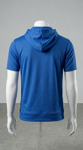 <b>Plain</b> <b>Hoodie</b> Tee Breathable Activewear for Men - Product Image 3