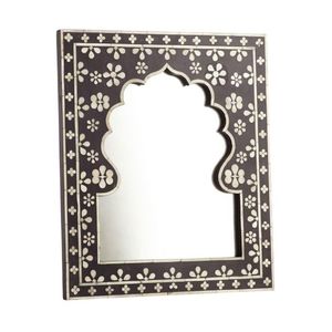 Handmade Luxury Wall Mirror with Natural Bone Inlay Elegant Interior Design Accent for Elegant Interior Design Accent - Product Image 3