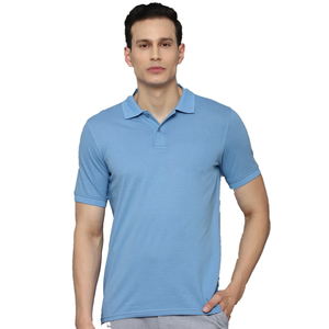 Chemises polo pour hommes, Dry-Fit, 100% coton, respirantes, t-shirts en maille imprimés, légers, manches courtes, chemises polo pour hommes - Product Image 1