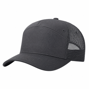 Gorra Trucker Negra de 6 Paneles con Malla Trasera, Ajustable, Estilo Casual para Hombre, Uso en Primavera y Verano - Product Image 5