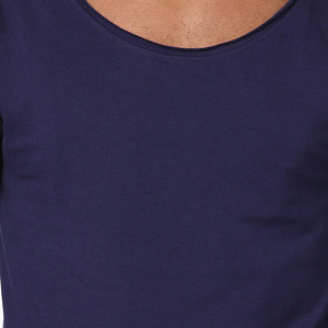 Camiseta de Manga Larga con Cuello Redondo para Hombre, Talla Grande, Color Sólido, Diseño Informal de Punto, Marca BE DOT - Product Image 6