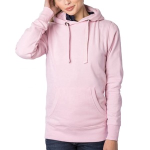 Sweat-shirt à capuche color-block pour femme en coton et fibre de bambou, tricoté, manches longues, respirant, avec poches, style décontracté streetwear pour l'automne - Product Image 4
