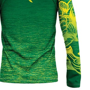 Camisa de Pesca de Manga Larga para Hombre, Diseño de Lubina con Impresión por Transferencia de Calor, UPF 50, Anti-UV, Transpirable, 100% Poliéster, Ropa para Exteriores - Product Image 5