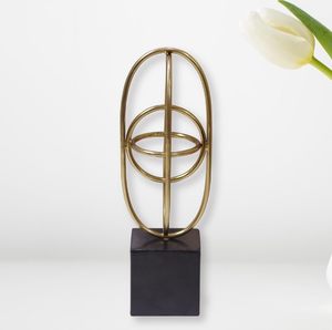 Handmade Sculpture <b>Table</b> Artifacts Showpiece for Home Decor Tabletop Decoration Gift for Living Room Shelf Cabinet - Product Image 5