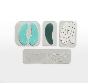 Patchs oculaires en silicone avec motifs étoiles et cœurs, anti-poches, masque facial réutilisable pour usage domestique - Product Image 2