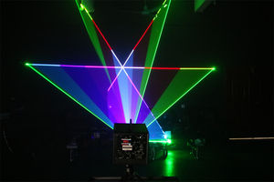 جهاز عرض ليزر ثلاثي الأبعاد ملون بالكامل بقوة 3 واط و4 واط مع تحكم عبر التطبيق وعرض رسوم متحركة - Product Image 5