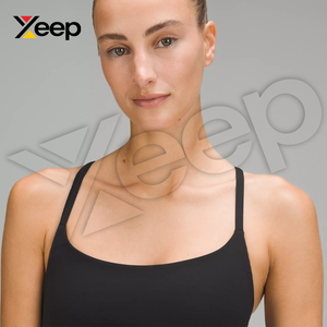 Sujetador Deportivo de Yoga para Mujer XEEP de Alta Calidad XC-SB-20, Simple, Transpirable, con Tirantes Ajustables, Almohadillas Extraíbles, Alta Sujeción, Secado Rápido - Product Image 4