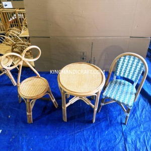 Sillas Infantiles de Mimbre Hechas a Mano de Lujo para Fiestas, Asientos Ecológicos para Niños, Cumpleaños - Product Image 5