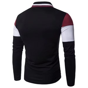 Durable Workwear <b>Polo</b> <b>Shirt</b> Ribbed Collar <b>Polo</b> <b>Shirt</b> Long Sleeve <b>Polo</b> <b>Shirt</b> Wholesale Custom Logo <b>Work</b> <b>Polo</b> <b>Shirt</b> - Product Image 2