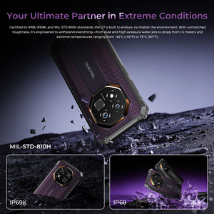 Smartphone Oukitel G7 4 Go + 128 Go NFC 10600 mAh Appareil photo principal 64 MP Écran 6,52 pouces Android 16.0 IP69K Téléphone robuste avec lecteur d'empreintes digitales - Product Image 6