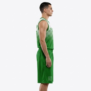 Uniformes de Baloncesto Personalizados con Bajo MOQ, Sublimación Completa, Kit de Baloncesto para Equipo, Impresión de Nombre y Número Personalizados, Ropa para Partidos de Club - Product Image 3