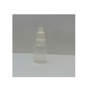 Botella de Plástico PE/PP Blanca APS de 5-15 ml, Ligera, Duradera, Fácil de Moldear, Cilíndrica, con Fondo Plano, para Gotas para los Ojos, con Tapa Sellable e Imprimible - Product Image 2