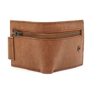 Factory Price Custom Genuine Leather Bifold Slim <b>Wallet</b> RFID Large Capacity Card <b>Holder</b> Slots and ID Window <b>Wallets</b> for Men - Product Image 1