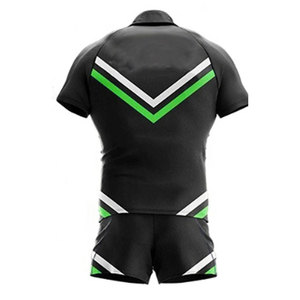 ชุดรักบี้วินเทจสั่งทำคุณภาพสูง ดีไซน์ไม่ซ้ำใคร สำหรับทีม ผลิตจากโพลีเอสเตอร์ 100% ทนทาน ระบายอากาศได้ดี ราคาไม่แพง - Product Image 6