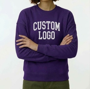 Sweat-shirts à épaules tombantes en coton, très vendus par le fabricant, à bas prix - Product Image 5