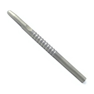 Grattoir osseux dentaire manuel de haute qualité en acier inoxydable allemand, droit et courbé, instrument de récolte osseuse pour implants, usage buccal - Product Image 1