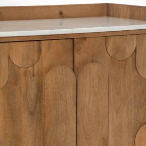 Mueble Bar de Madera Maciza Vandana Vesta Pebble, Mueble de Almacenamiento para Bar en Casa, Diseño Moderno - Product Image 2