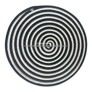 Cuerda de papel de algodón natural de último diseño al por mayor, colocación de bambú de ratán tejido a mano para boda y decoración del hogar - Product Image 4