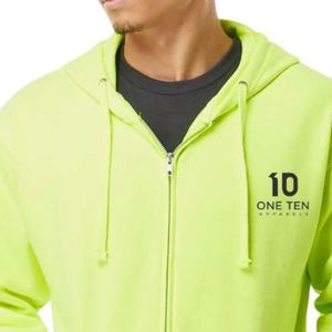 Veste à capuche zippée mi-lourde personnalisée pour homme – Sweat-shirt doux et confortable pour la fabrication en gros de vêtements de mode - Product Image 3