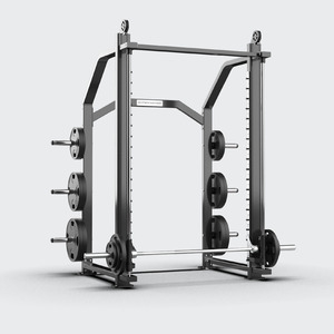 อุปกรณ์ออกกำลังกายรุ่นใหม่ Qli Fitness Equipment QPR350 ชุดออกกำลังกายที่บ้าน แร็คพาวเวอร์เคจ แร็คสควอท สมิธแมชชีน โครงเหล็ก/เบาะหนัง - Product Image 2