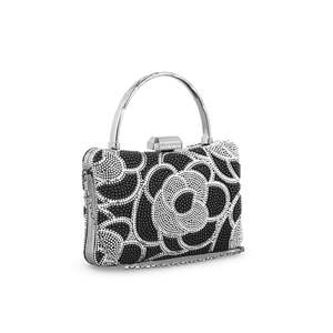 Embrague nupcial negro P24254 Enaguas elegantes para novias - Product Image 2