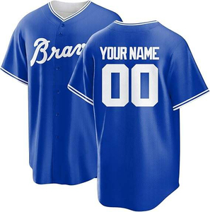 Camiseta de Béisbol Económica para Hombre, Personalizada, Sublimada, Transpirable, Sin Mangas, Corte Regular, 100% Poliéster, para Adultos, Todas las Temporadas, Diseño Frontal - Product Image 4
