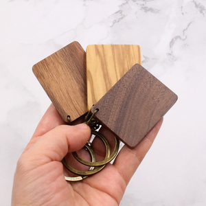 Porte-clés vierge en bois de Koa massif, cadeau d'anniversaire, gravable, cadeau promotionnel - Product Image 6
