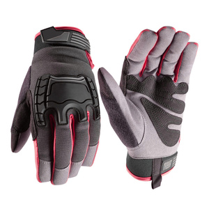 ถุงมือช่างหนังสังเคราะห์คุณภาพสูง Amara ป้องกันมือด้วยเทคโนโลยี TPR ป้องกันไฟฟ้าสถิต ทนต่อแรงกระแทกและการเจาะทะลุ - Product Image 3