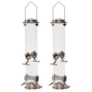 Comedero Decorativo de Metal para Pájaros, para Jardín, Patio y Decoración del Hogar - Product Image 3