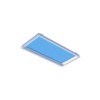 Panneau LED intelligent encastré ultra-plat 48 mm bleu ciel avec contrôle via application Wi-Fi