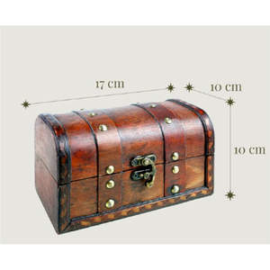 Handmade Wooden House <b>Money</b> Box with Brass Inlay | Antique Decorative Piggy Bank for Adults & Kids | Secure Lockable Savings <b>Pot</b> - Product Image 3