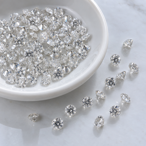 Diamantes Naturales Melee, Color FG, Claridad SI, Corte Brillante, 0.08-0.13 Ct, 2.7-3.2 mm, Más 11 Diamantes Sueltos |   Fabricación de Joyas - Product Image 2
