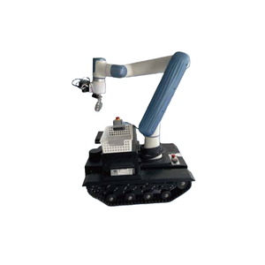 Plateforme d'automatisation industrielle de construction WeiDe : Robot à châssis sur chenilles pour la préhension et le placement de moteurs - Product Image 3