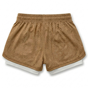 Shorts de sport en mesh pour femmes, taille élastique, shorts de fitness, shorts de sport pour femmes, séchage rapide - Product Image 2