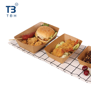 Barquette jetable en papier kraft recyclé de qualité supérieure pour la restauration, les événements et les stands alimentaires – Fournisseur Malaisie - Product Image 3