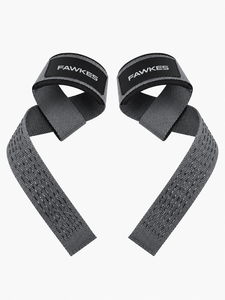 Sangles de levage réglables Fawkes, légères, en nylon, antidérapantes, pour la musculation, équipement de gym, fermeture élastique unisexe, respirantes - Product Image 5