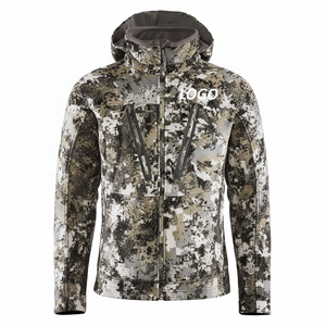 Camouflage Print Hooded Windproof <b>Jacket</b> Black <b>Camo</b> Rain Coat <b>Jackets</b> Oversized Winter Knitted Zipper Bottomland <b>Jackets</b> - Product Image 6
