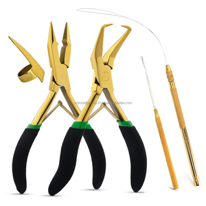 Kit de herramientas de extensión de cabello, lazo para tirar del cabello con herramienta de alambre, removedor de microcuentas, alicates, anillo de separación y Herramienta de gancho de ganchillo - Product Image 2
