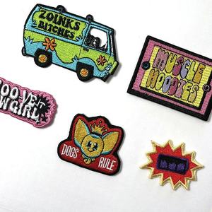 Écussons brodés créatifs pour vestes, sacs, chapeaux, chaussures – Badges à coudre sur vêtements, logo personnalisé, vente en gros, usine OEM - Product Image 3
