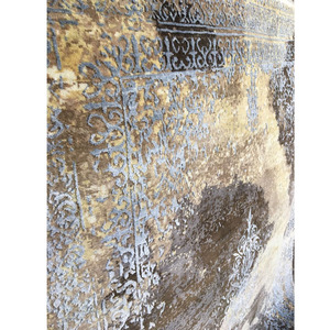 Factory Direct Sales Custom Luxury Design Woolen <b>Hand</b> <b>Tufted</b> Geometric Pattern Extra Thick All-Season Carpet Large Area <b>Rug</b> - Product Image 1