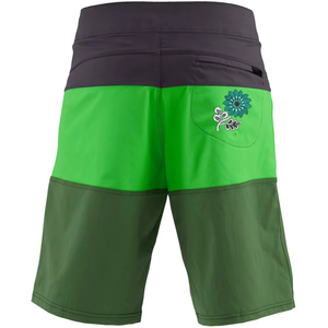 Shorts de surf à séchage rapide pour hommes 2026, imperméables, personnalisables OEM, en tissu Oxford uni 100 % polyester, style urbain, logo avant - Product Image 4
