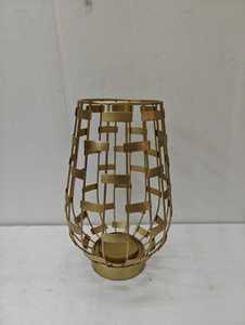 Nordic Vintage Handmade Traditional <b>Gold</b> Antique Metal <b>Lantern</b> for Wedding Centerpiece Elegant Lighting Table Top <b>Lanterns</b> - Product Image 1