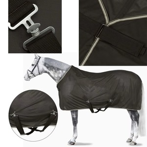 Mantas para Caballos al por Mayor con Logotipo Personalizado, Manta de Invierno Resistente, Combinación de Manta Completa y Manta para Cuello, Transpirable e Impermeable - Product Image 3