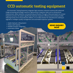 Nuevo Equipo de Prueba Automático Integrado con Elevador Hidráulico CV-Hidráulico y CCD para Manipulación Automatizada de Materiales de Alta Precisión - Product Image 2