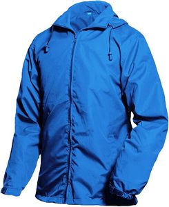 Men's Hooded Puffer <b>Jacket</b> Solid Color Zipper Closure Casual Spring Outwear Waterproof Windbreaker Coat Front Logo - Product Image 6